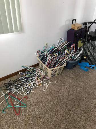 A lot of hangers 1