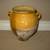 Antique French Confit Pot Mustard Yellow Glaze 8 thumbnail