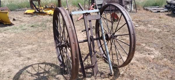 Antique Metal Wheels 1