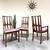 Mid-Century Modern Brasilia Dining Chairs 2 thumbnail