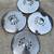 1950s Hubcaps Vintage Early Ford hubcaps for steel wheels 1 thumbnail