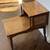 Beautiful Vintage MCM Solid Wood 2-Tier Oak End Table 4 thumbnail