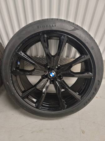 X7" bmw wheels and  tires 1