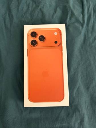 Apple iphone 17 pro max orange unlocked 1