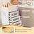Vanity Desk with Mirror , Corner Makeup Vanity L Shaped Dressing Table 5 thumbnail