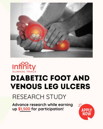 Earn for Participation - Diabetic Foot Ulcers Study 1