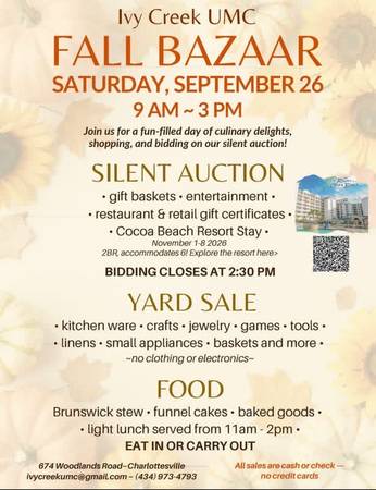 Fall Bazaar 1