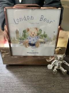 WEDGWOOD London Bear photo frame 1