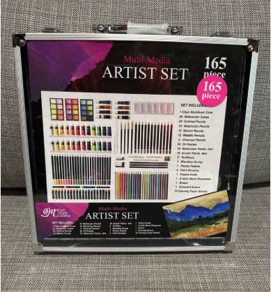 NEW Self Made Creative 165 Pc Artist Set New 1