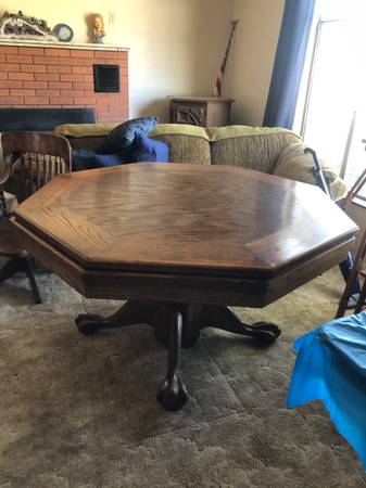 Bumper pool and card table 1