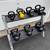 Body Solid kettlebell and dumbbell storage rack 12 thumbnail