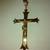 Fashion Gold Crucifix Jumbo Pendant JMB7 1 thumbnail