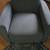 Nice Blue Cloth Chair Good Shape 2 thumbnail