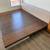 Wood Platform King Size Bedframe with Headboard, Japanese Style 1 thumbnail