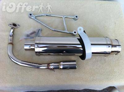Performance Stainless Exhaust Muffler Honda Ruckus zoom PS50 Scooter f 1