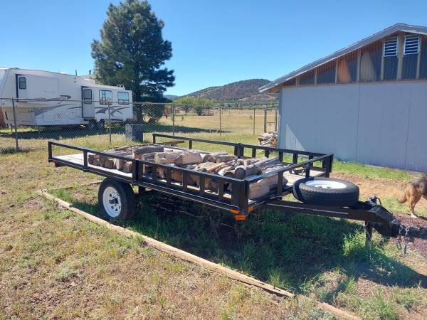 Flat bed trailer 1