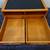 WOOD PRINTER STAND WITH TWO DRAWERS AND STORAGE SLOTS 4 thumbnail