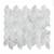 7boxes=70pcs=70sf=marble carrara white leaf/ 455cash 9 thumbnail