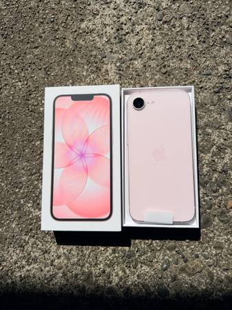 Iphone 17e 256gb soft pink brand new - cell phones - by owner