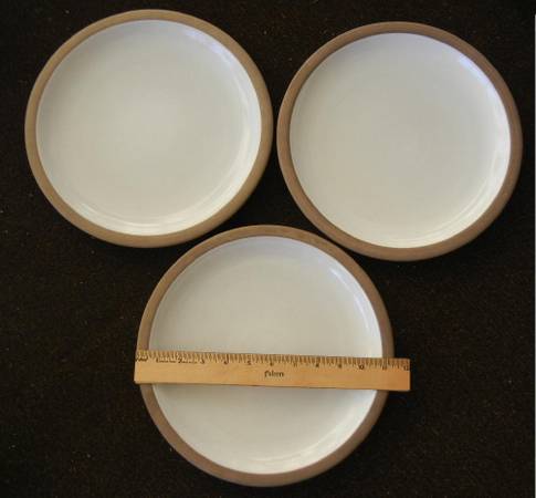 *~~~ Heath Ceramics ~ Rim Line Dinner Plates ~~ 11.25” Dia ~~~* 1