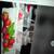 White Wicker Basket Hand Painted Strawberries 7 thumbnail