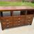 Solid wood media cabinet 4 thumbnail