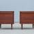 Stunning REFINISHED Mid Century MCM Walnut Nightstands Bedside Tables 4 thumbnail