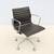 Herman Miller Eames Aluminum Group Brown Leather Management Chair 1 thumbnail