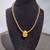 Orange Agate Necklace 1 thumbnail