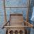Premium Solid Teak Outdoor Serving Cart/ Folding Bar Trolley with Removable Tray 8 thumbnail