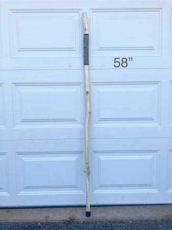 58” Tall Custom Hiking Stick 1