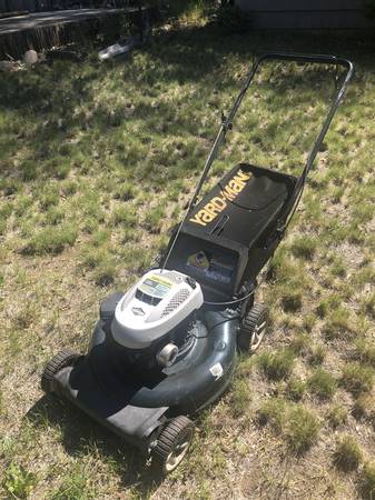 Push Mower with bag 1