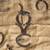Hand welded Horseshoe I love u and love wine signs 3 thumbnail