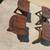 4 Stools Saddle Seat  Milking Stool Vintage Kling Colonial Wood 3 Legg 2 thumbnail
