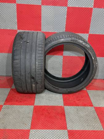 2x Used 285/30 R20 Pirelli P Zero Tires 5/32 Tread 1