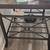 Side Table - Solid Wood Top Dark grain metal Legs and under grill - 2 counts 3 thumbnail