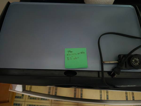 Electric griddle 1