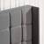 Upholstered Wingback Platform King Bed Frame - Dark Gray 5 thumbnail