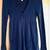 Women's Knitted Tunic Navy Blue 1 thumbnail