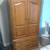 Solid Oak Entertainment Armoire 1 thumbnail