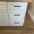 Complete kitchenette set, Cabinets, counter top, sink, mini fridge 2 thumbnail