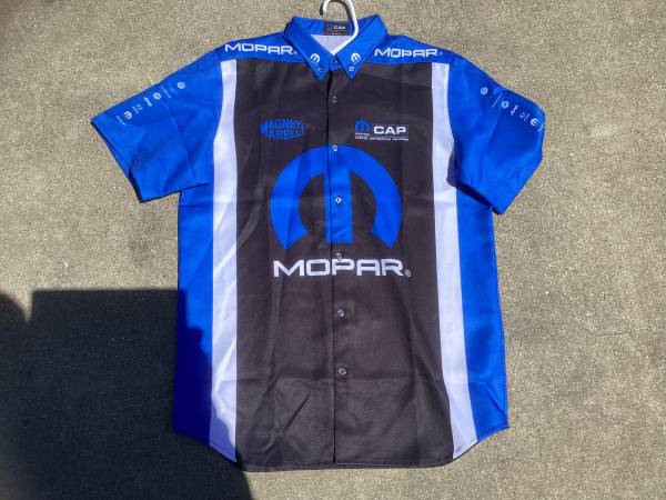 Mopar Sz Medium Mechanic Button Shirt 1