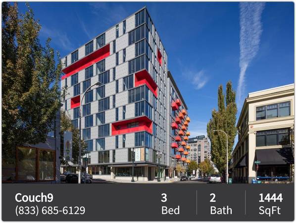 $3,499 / 3br - 1444ft2 - Don't wait! This spacious 3 bed, 2 bath will go fast! 1444 Sq Ft! (Portland - Downtown)63820824942209120