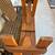 Vintage 2 Chairs Joined by Table (Adirondack Cedar?) 71"W Plus ALL... 13 thumbnail