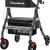 Blessreach Foldable Rollator Walkers with Seat, 450 lb Capacity, Gray 1 thumbnail