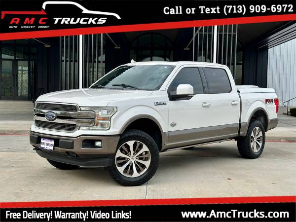 2018 Ford F-150 F150 SuperCrew King Ranch 3.5L.FX4 4x4 CarFax NO RUST 1
