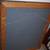 Handsome used wall mirror. Wood, fabric, gold frame. Ready to hang. 2 thumbnail