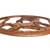 Carved Wooden Oval Shaped Decoration Featuring Ram 4 thumbnail