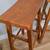 Solid wood bar stools (2) 2 thumbnail