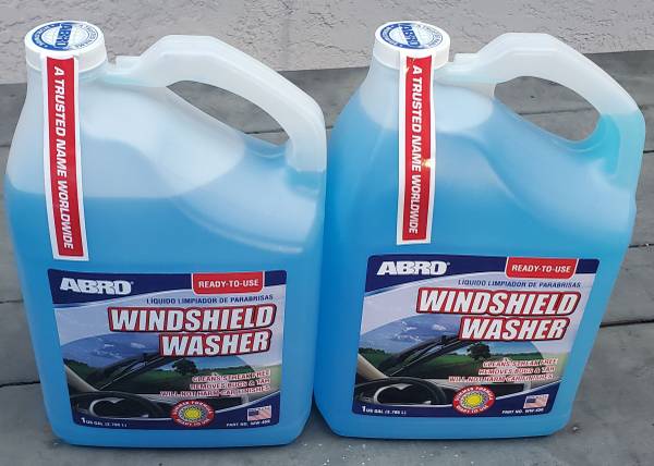 ABRO Car Windshield Cleaner Ready to Use Formula - 2 Gallons 1